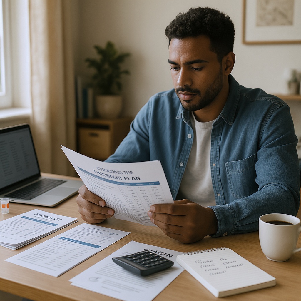 Elegir el plan de salud adecuado — Qué, Por qué, Cómo, Qué pasa si