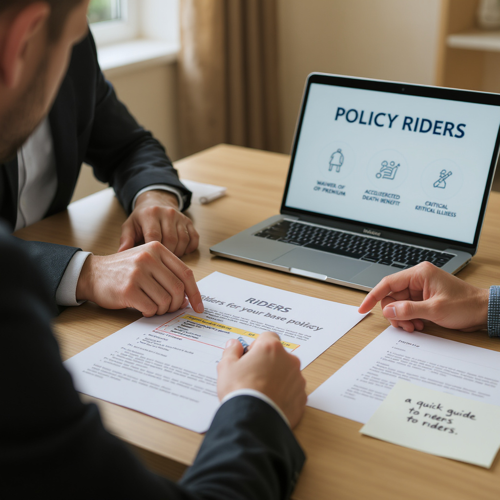 Endosos para su póliza base: guía rápida y práctica