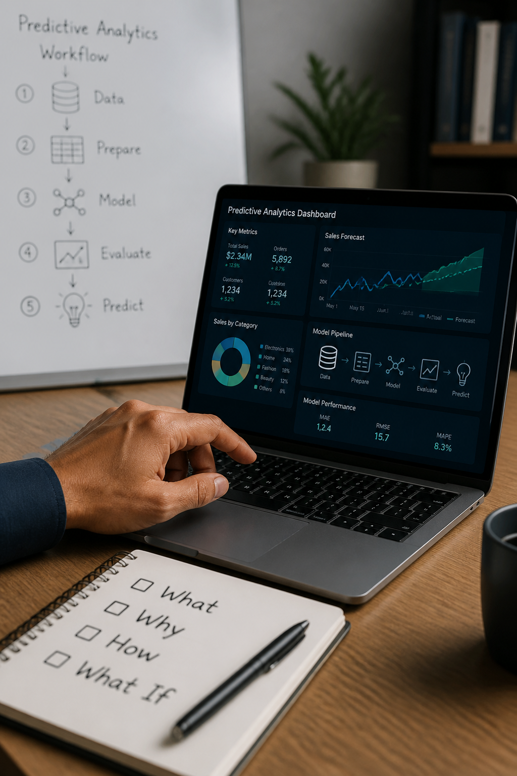 Machine Learning for Beginners with Predictive Analytics: What, Why, How, What If