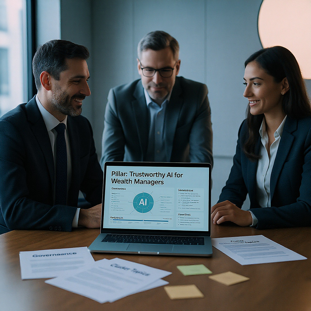 Pillar: Trustworthy AI for Wealth Managers — Governance, Pilots & Cluster Topics