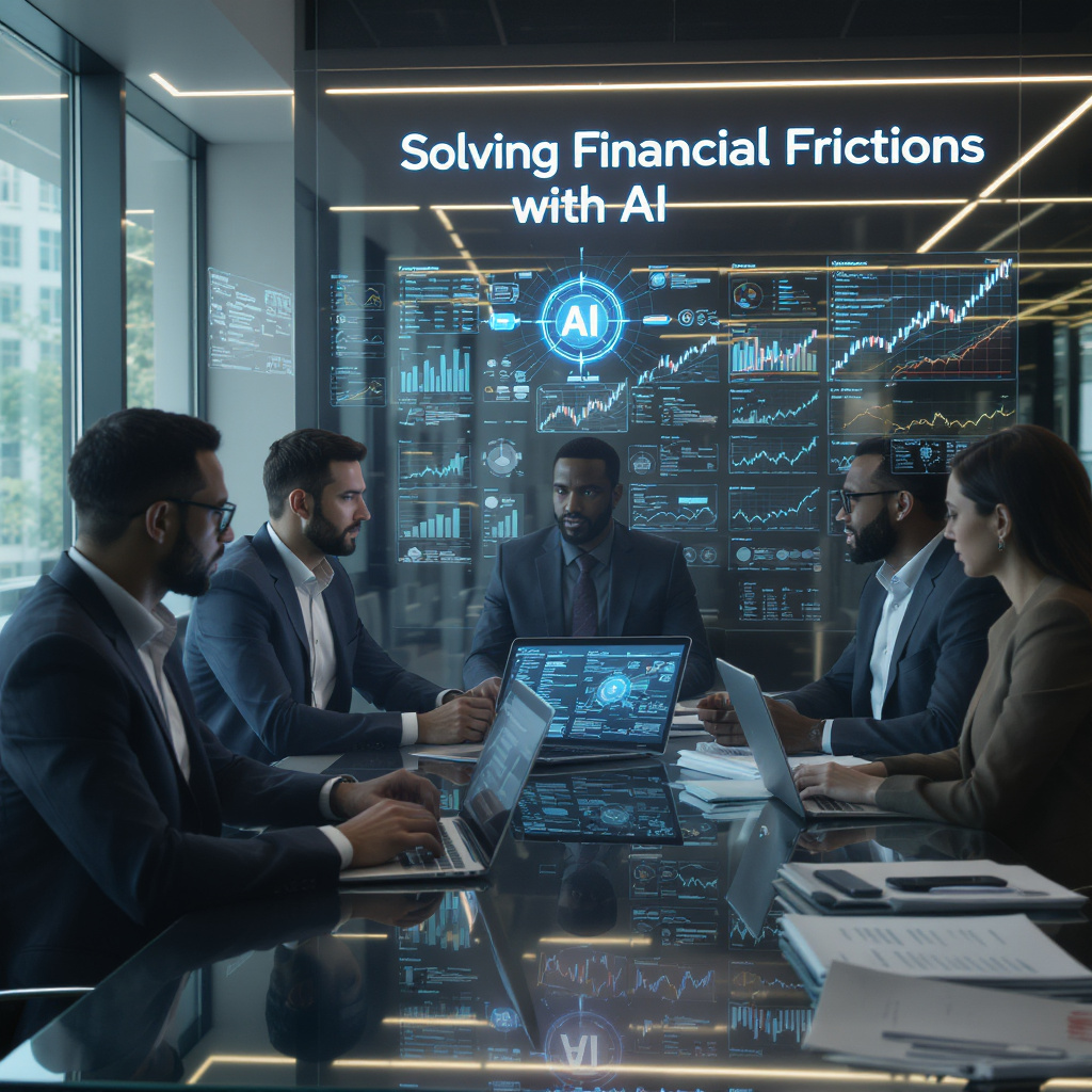 Solving Financial Frictions with AI