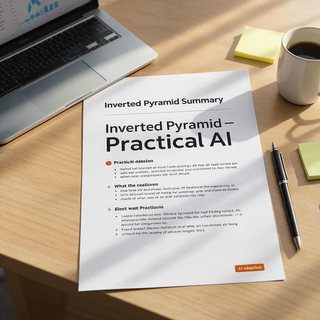 Practical AI — Inverted Pyramid Summary