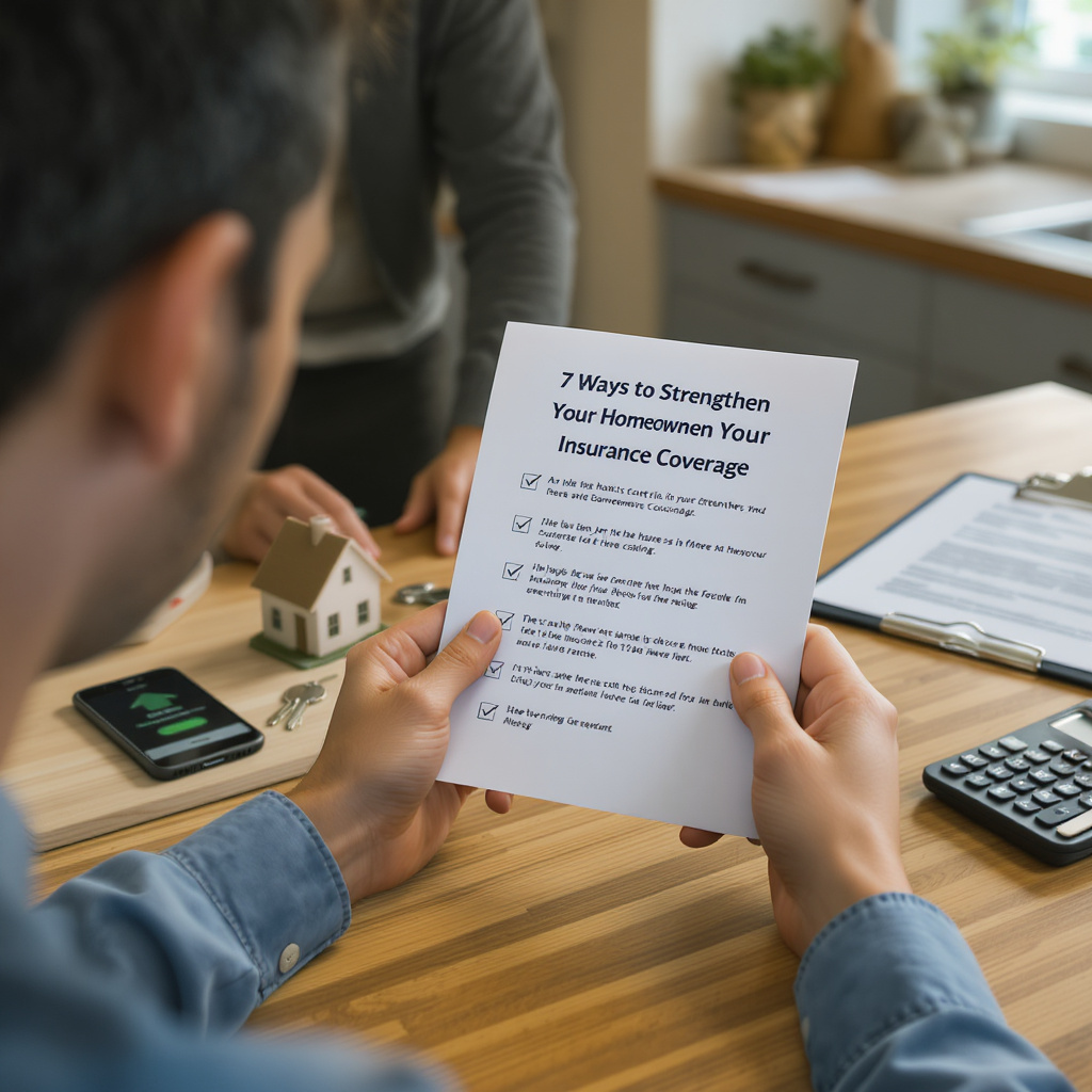 7 formas de fortalecer la cobertura de su seguro de hogar