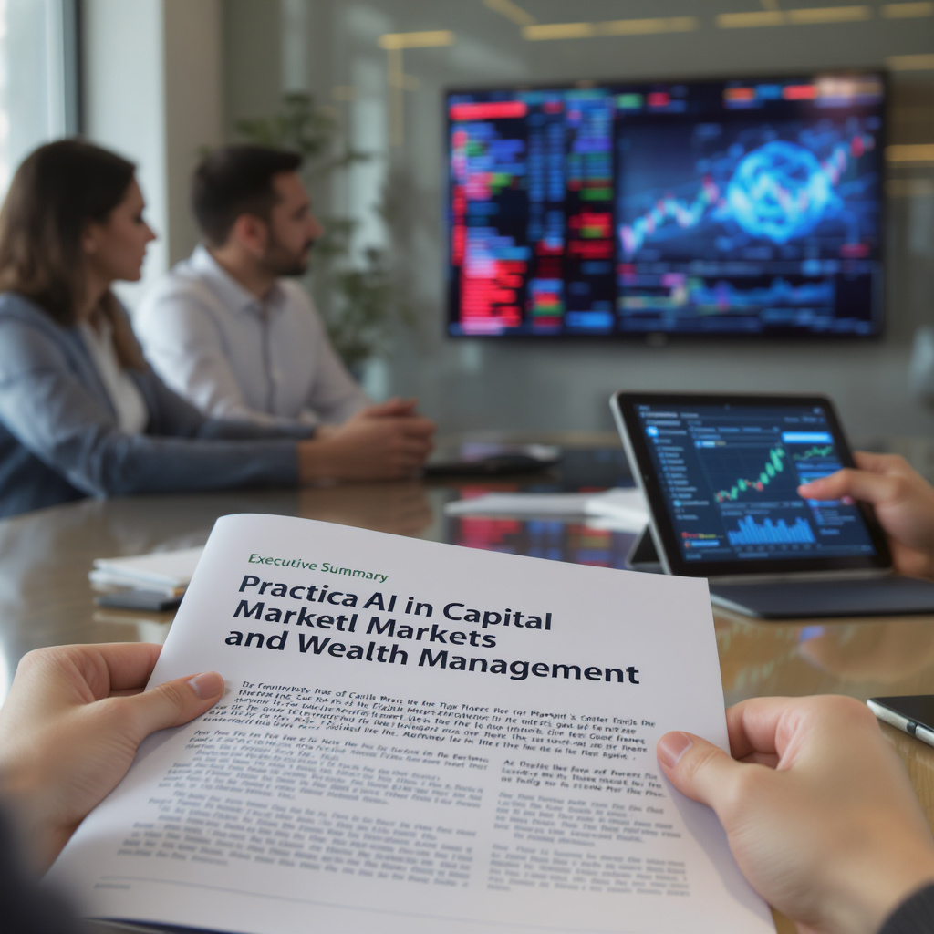 Practical AI in Capital Markets and Wealth Management — Executive Summary