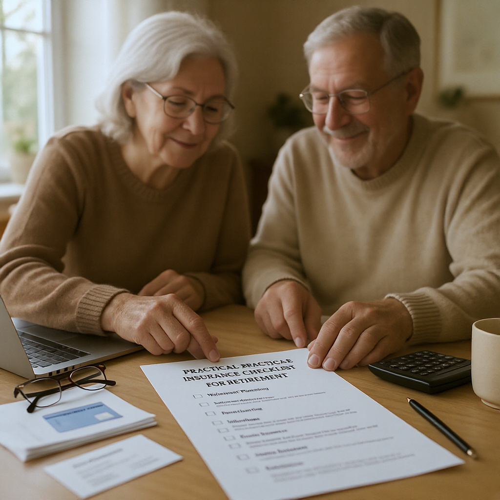 Lista de verificación práctica de seguros para la jubilación