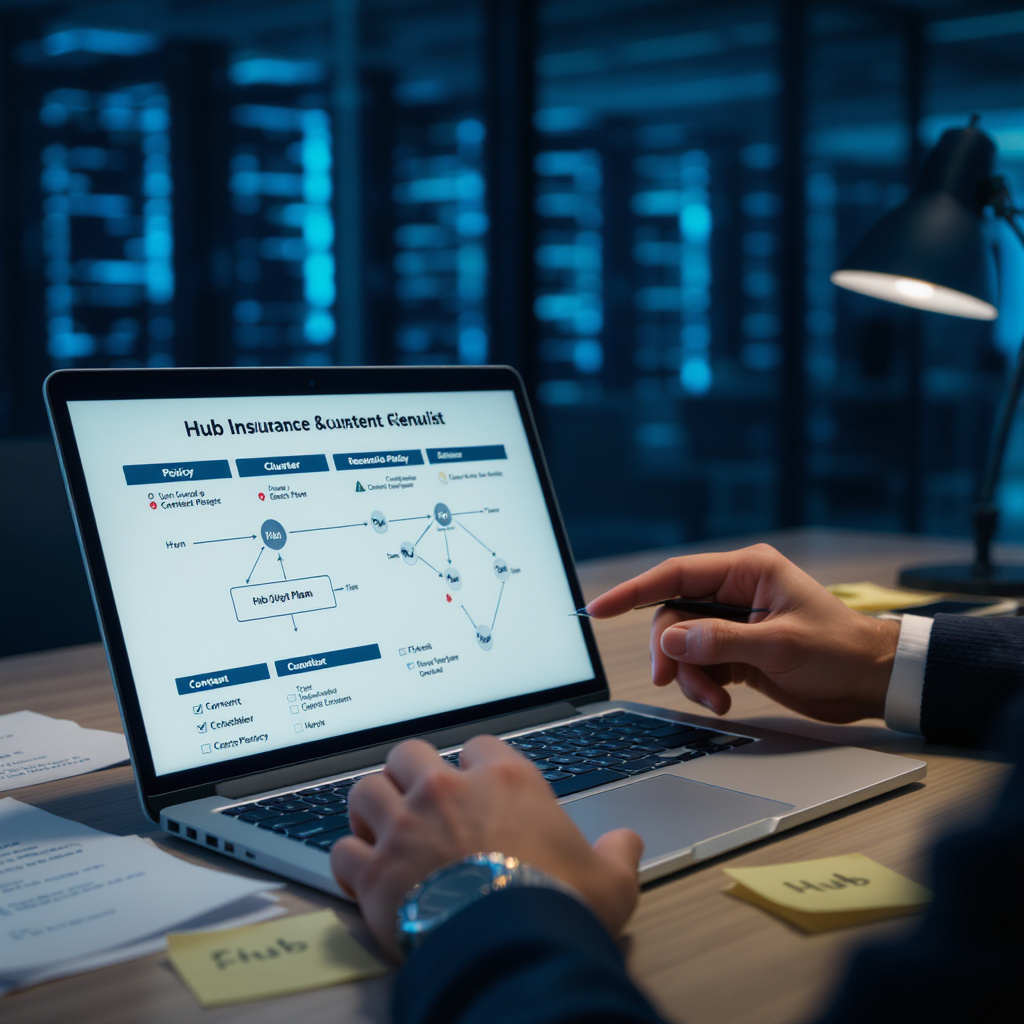 Pilar: Seguro cibernético y recuperación — Hub + plan de contenido de clúster