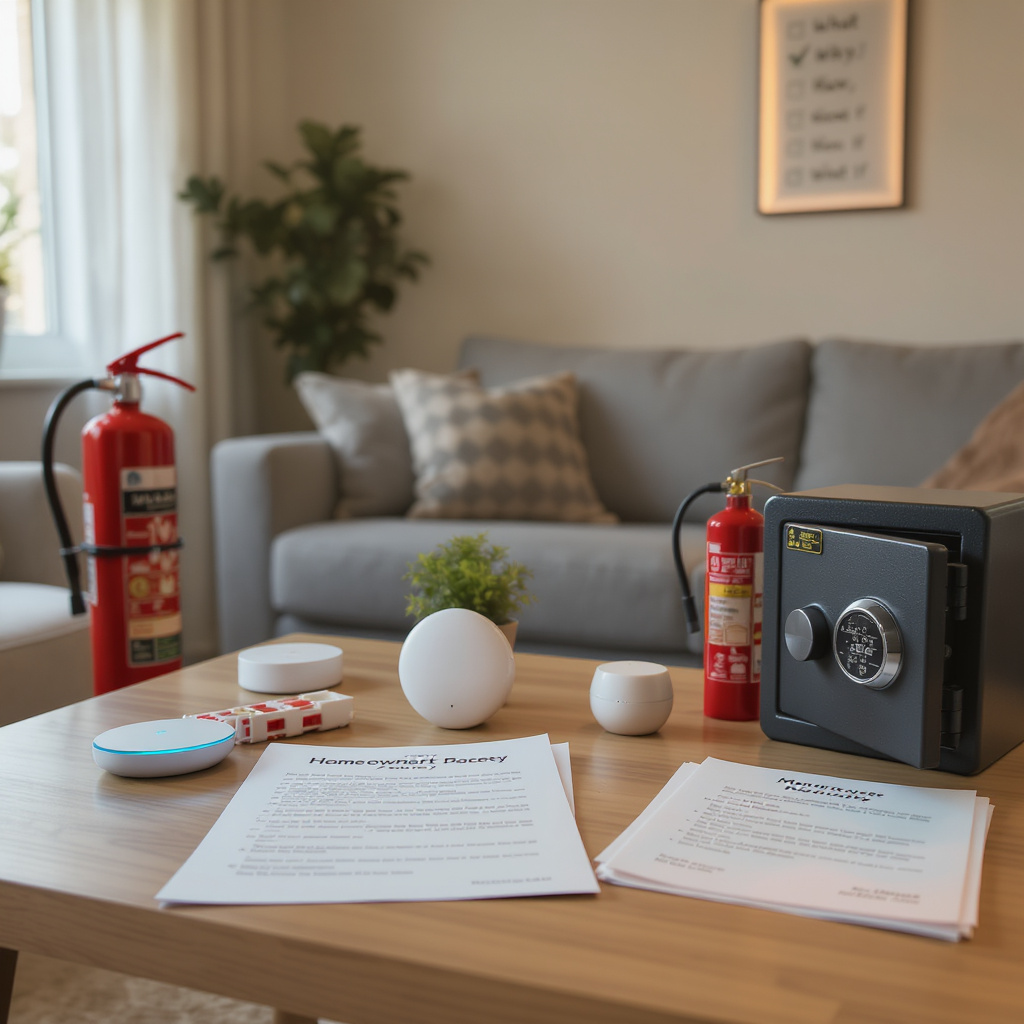 Qué, Por qué, Cómo y Qué pasa si: Mejoras de seguridad prácticas y tu seguro de hogar