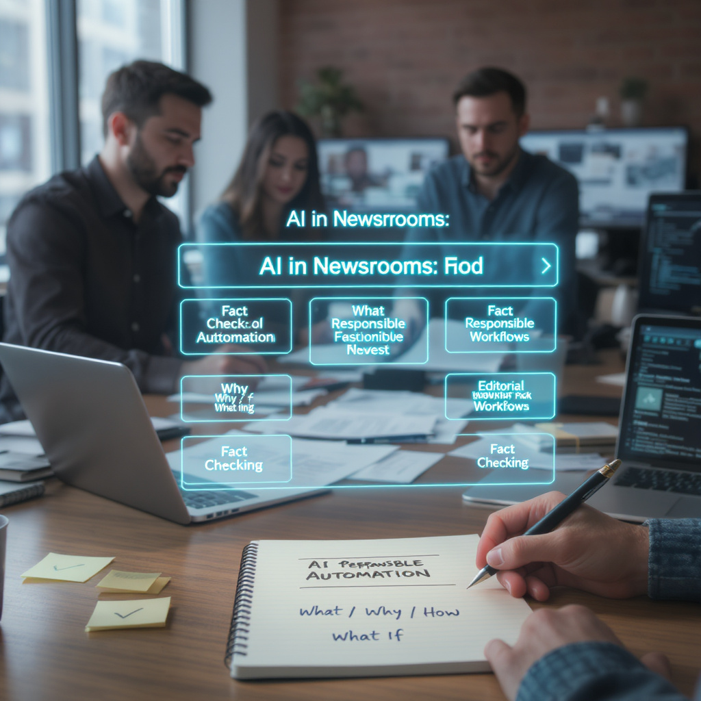 AI in Newsrooms: The What, Why, How, and What If Framework