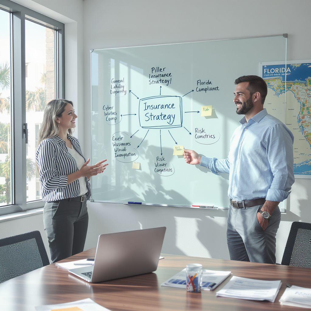 Florida Small Business Insurance Strategy: Pillar Post with Cluster Topics