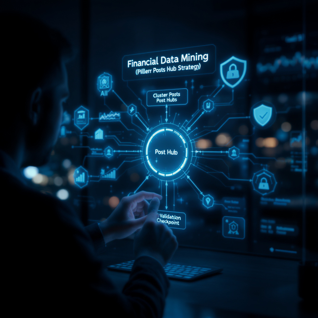 Financial Data Mining (Pillar) + Cluster Posts Hub Strategy