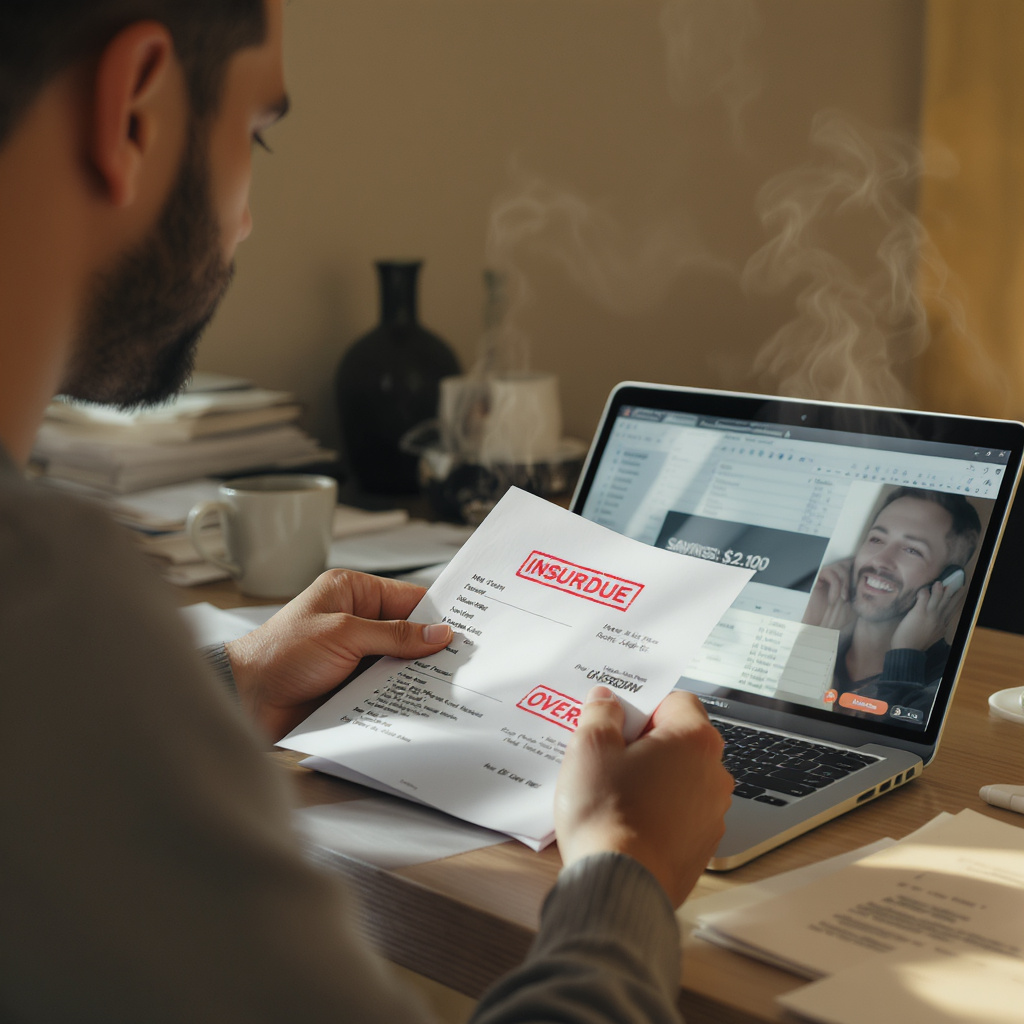 Reducir costos de seguros — Problema, Agitación, Solución