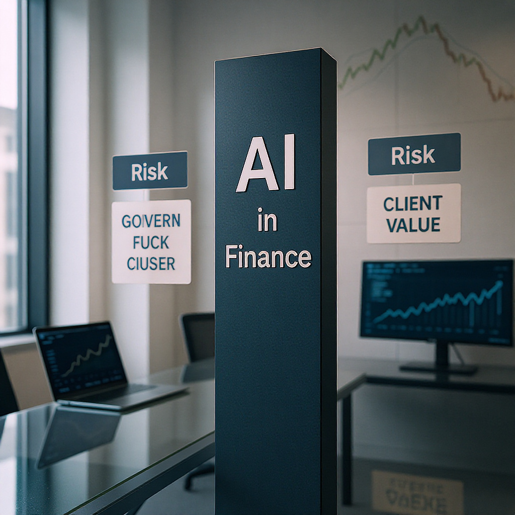 AI in Finance: Pillar Post with Cluster Posts on Governance, Risk, and Client Value