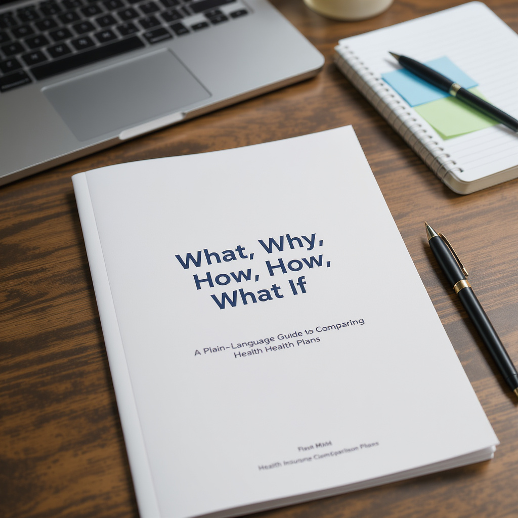 Qué, Por Qué, Cómo y Qué Pasaría: Una guía en lenguaje sencillo para comparar planes de salud
