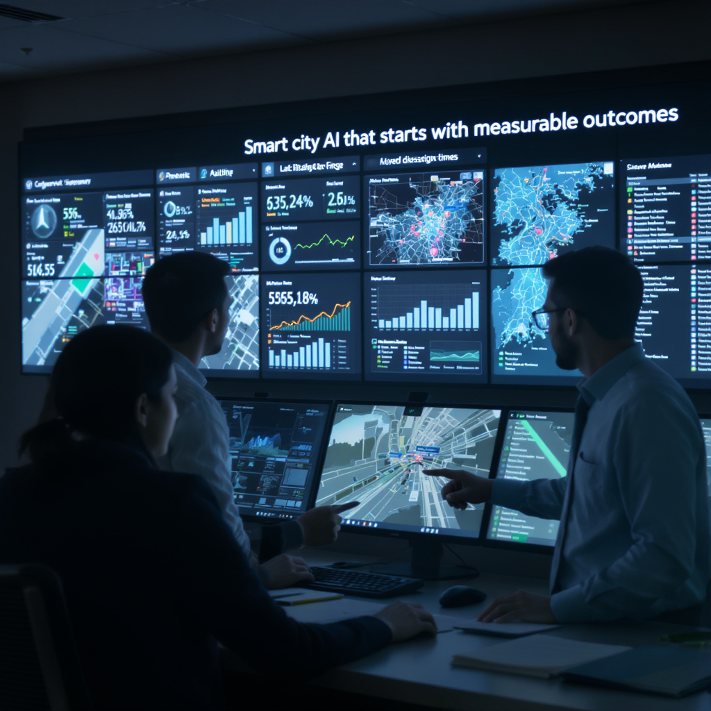 Smart-city AI that starts with measurable outcomes