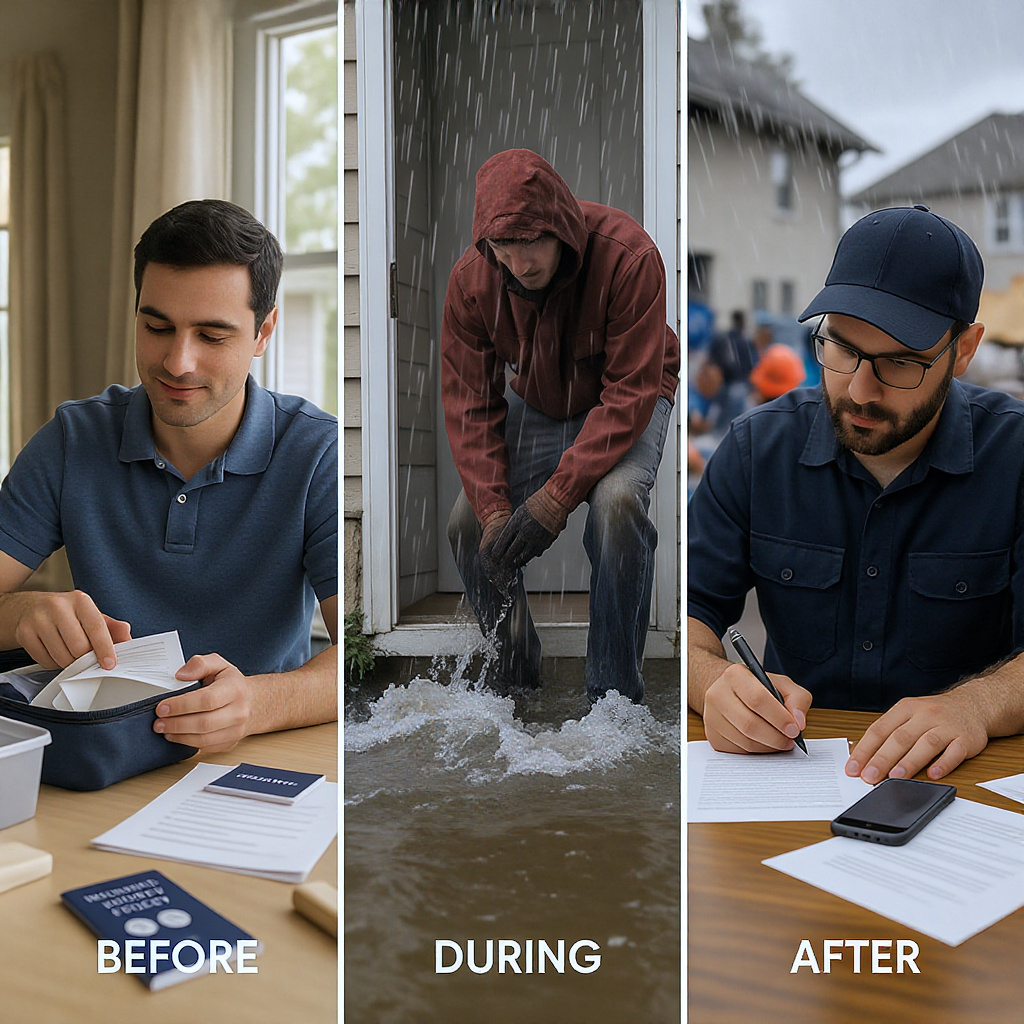 Seguro práctico: Antes, durante y después de un desastre — Qué, por qué, cómo, qué pasa si