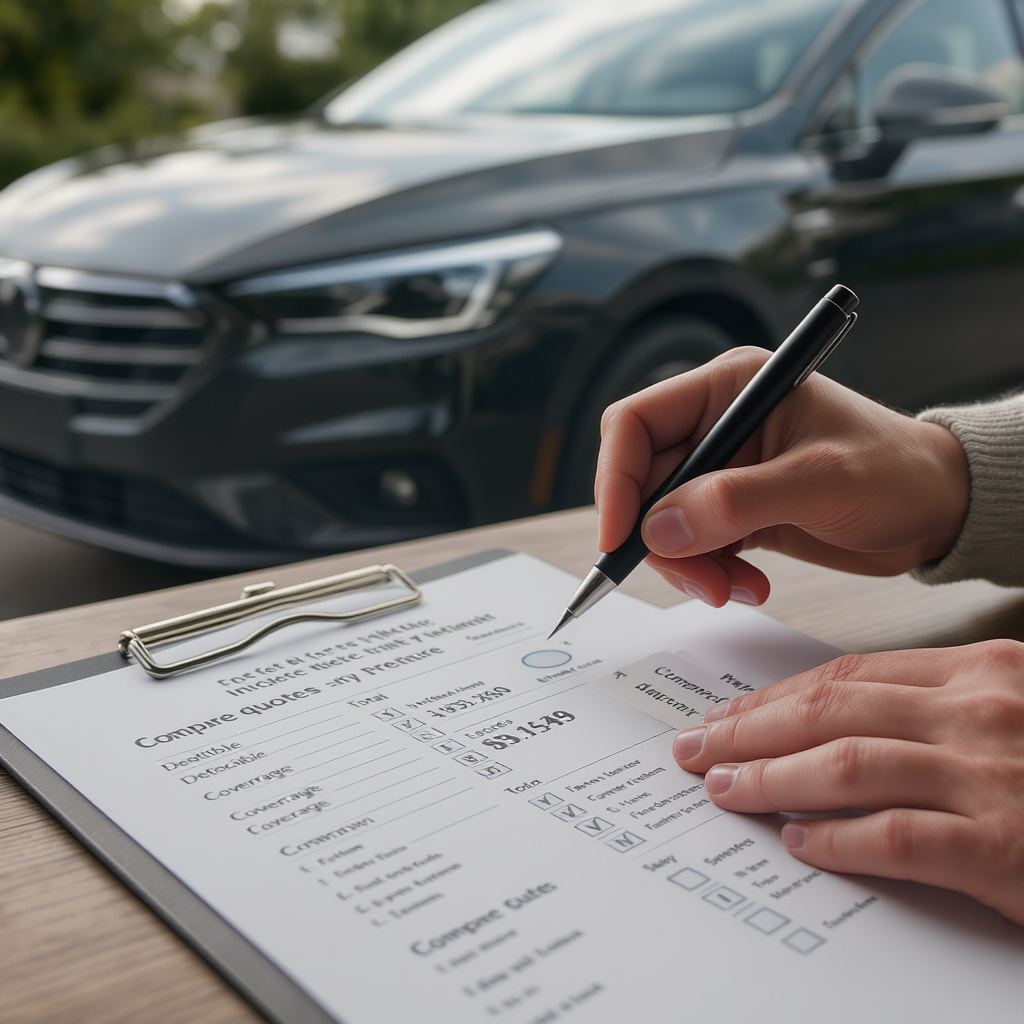 Cotizaciones de seguro de auto: no te dejes engañar por la prima—compara los números que importan