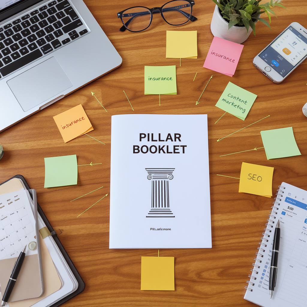 Guía integral de seguros (pilar) con hub de contenidos en clúster