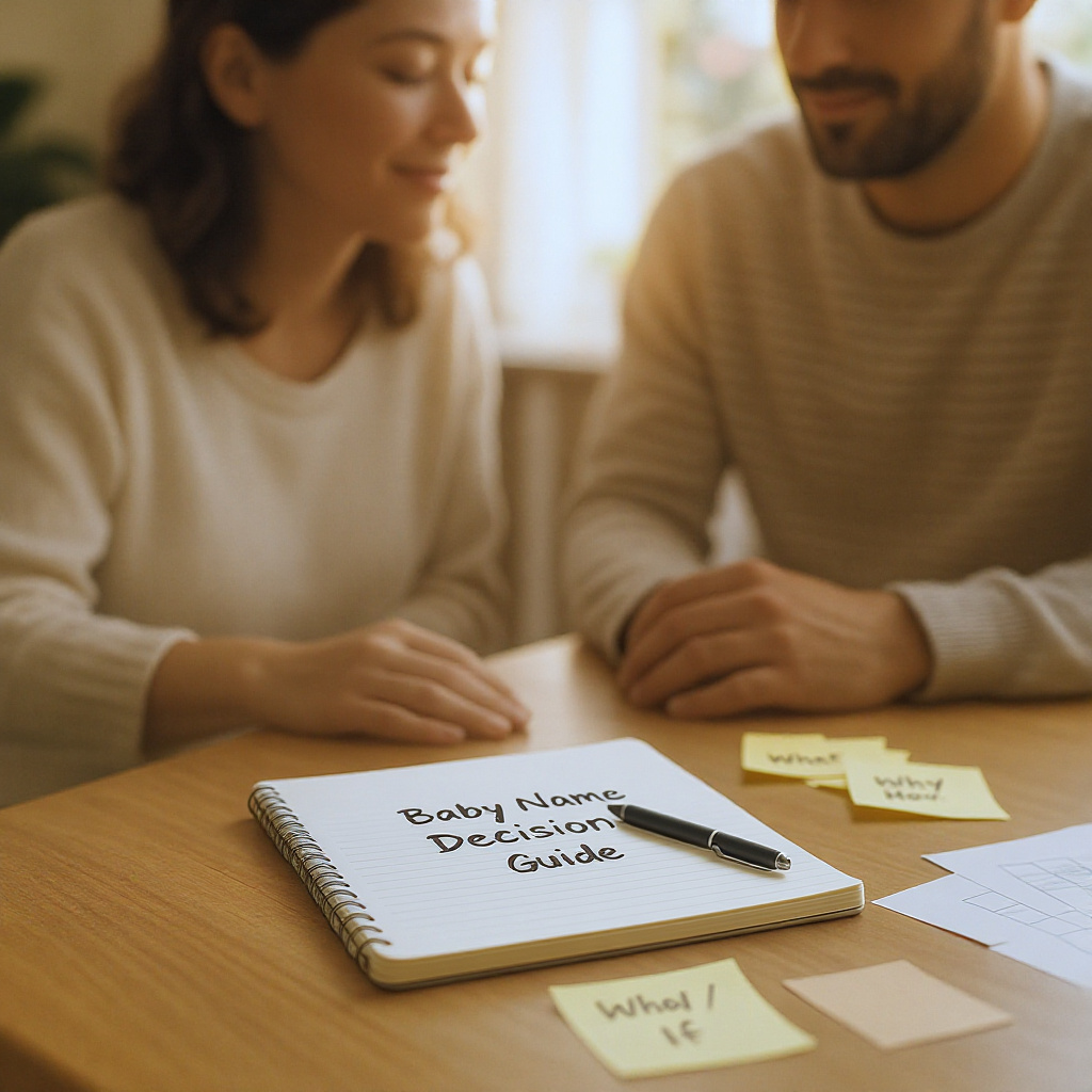 Baby Name Decision Guide: The What, Why, How, What If Framework