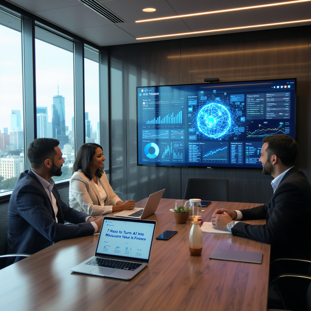 7 Ways to Turn AI into Measurable Value in Finance