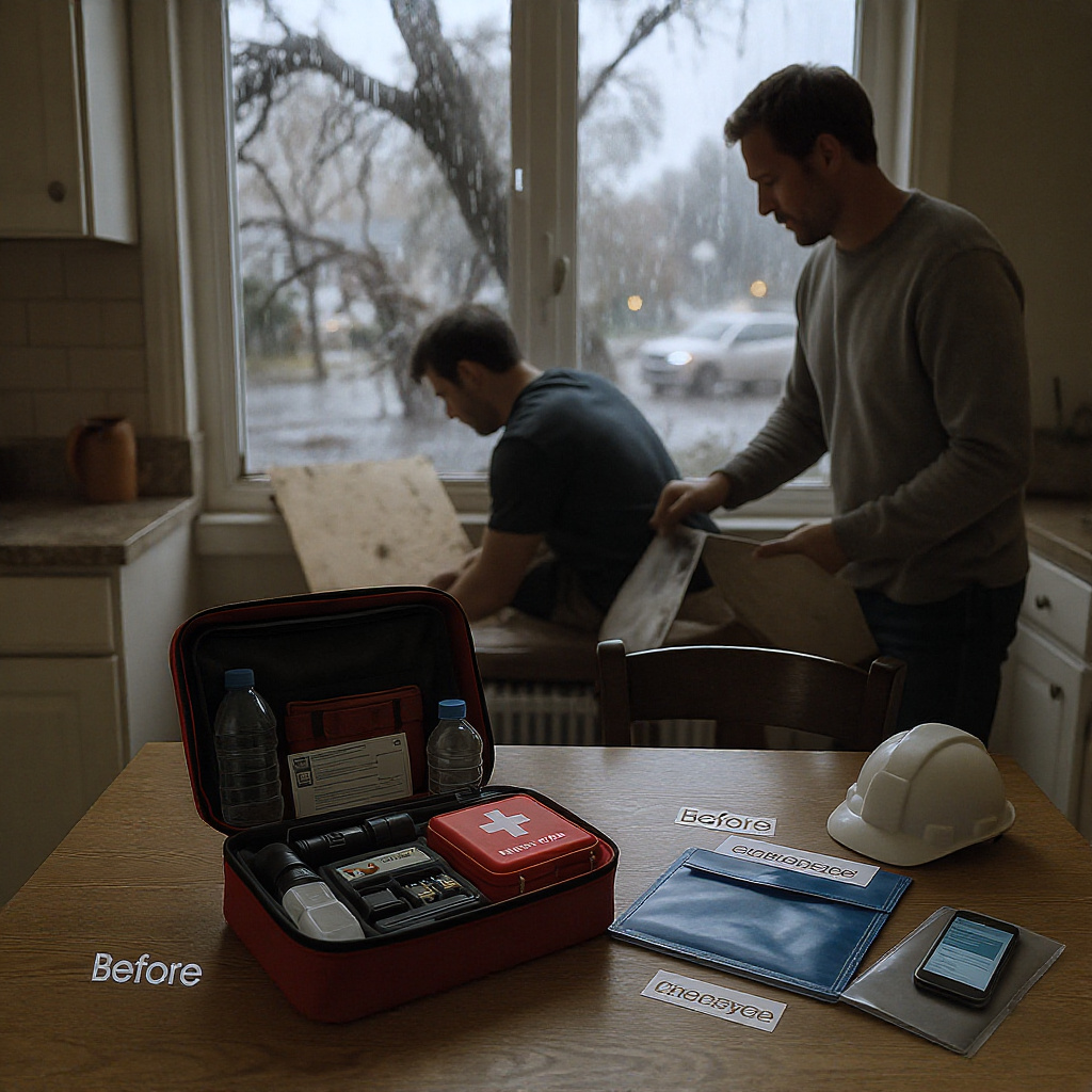 Qué hacer antes, durante y después de una tormenta repentina, inundación o terremoto