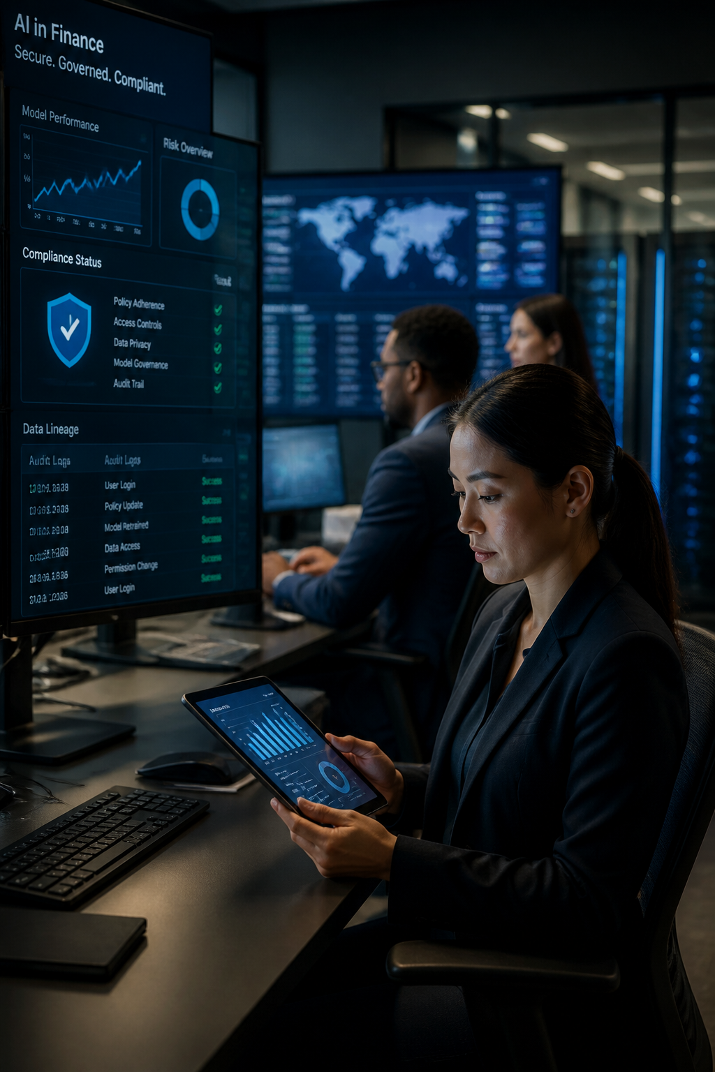 AI in Finance with Secure, Governed FinTech Solutions