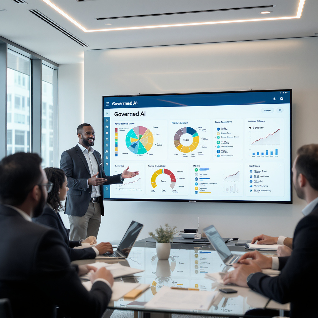 Tame Financial Risk with Governed AI: From Gaps to Resilience