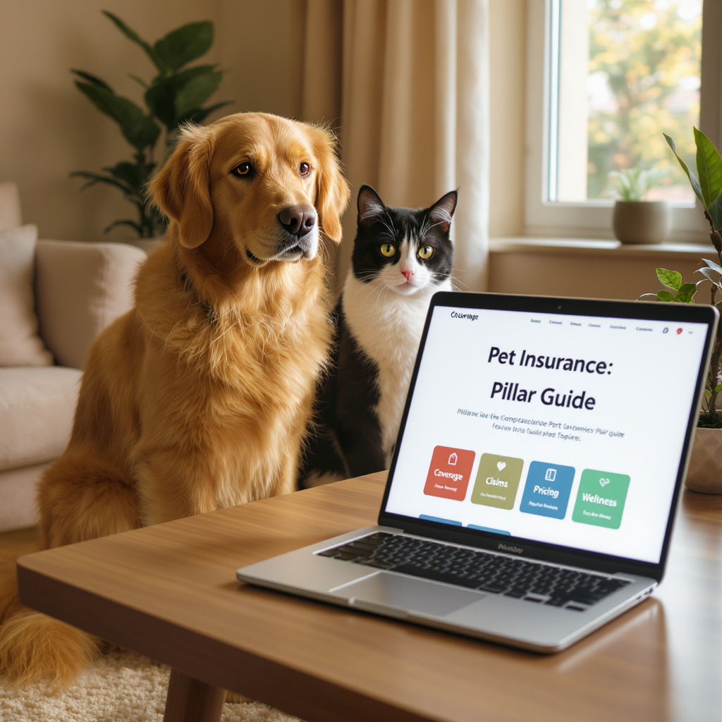 Seguro de mascotas: Guía pilar completa con temas clúster