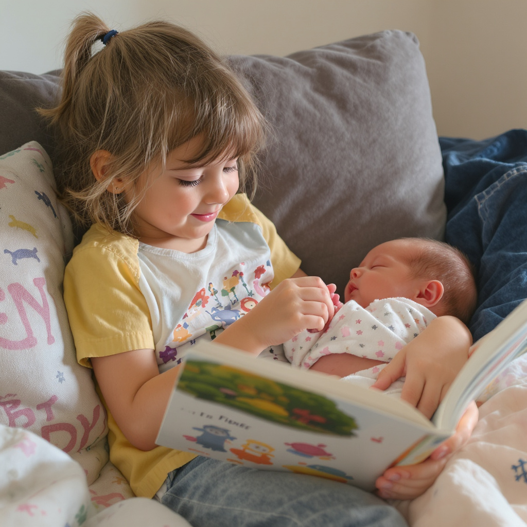 7 Ways to Help Older Children Adjust When a New Baby Arrives